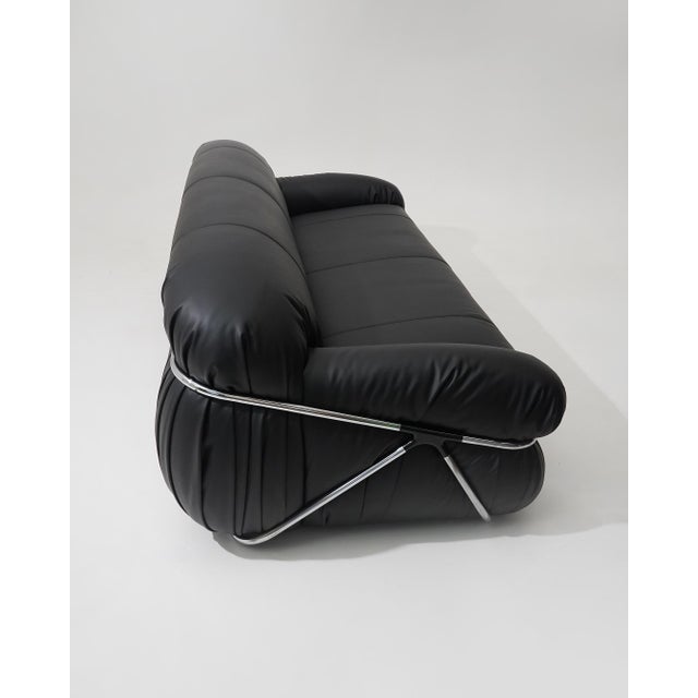 Metal Model Luisa 3-Seater Sofa by Ico and Luisa Parisi for Comfort, 1970s For Sale - Image 7 of 17