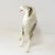 Rare Vintage Goldscheider Porcelain Borzoi Figurine – Robert Ullman Design C. 1940s For Sale - Image 4 of 9