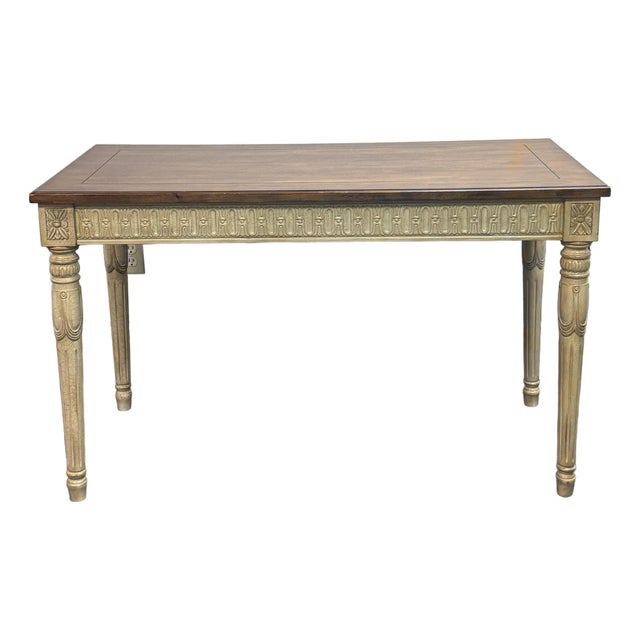 French Louis XVI / Gustavian Inspired Painted Writing Desk For Sale