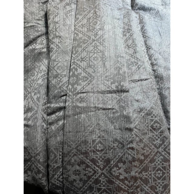 Christain Liaigre Textiles - 2.5 Yards - Patines Clos Luce 1101-15 Liaigre Showroom Display Panel A supple blend...