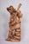 French Artist, Original Neo-Rococo Statuette of Lutenist, 1840s, Lacquered Pear Wood For Sale - Image 10 of 18
