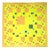 Yellow by Takaaki Matsumoto, Japanese (1954) Date: 1991 Screenprint Edition of 89 Size: 24 x 24 in. (60.96 x 60.96 cm)