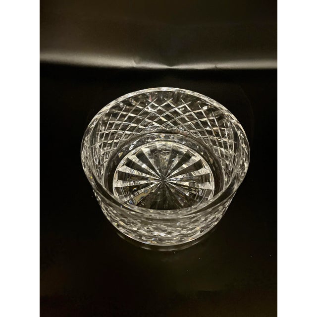 Late 20th Century Late 20th Century Waterford Crystal Bowl in Alana Pattern For Sale - Image 5 of 13