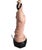 Pink Mid 20th Century Asian Lady Lamp 1940 - 1950 For Sale - Image 8 of 11