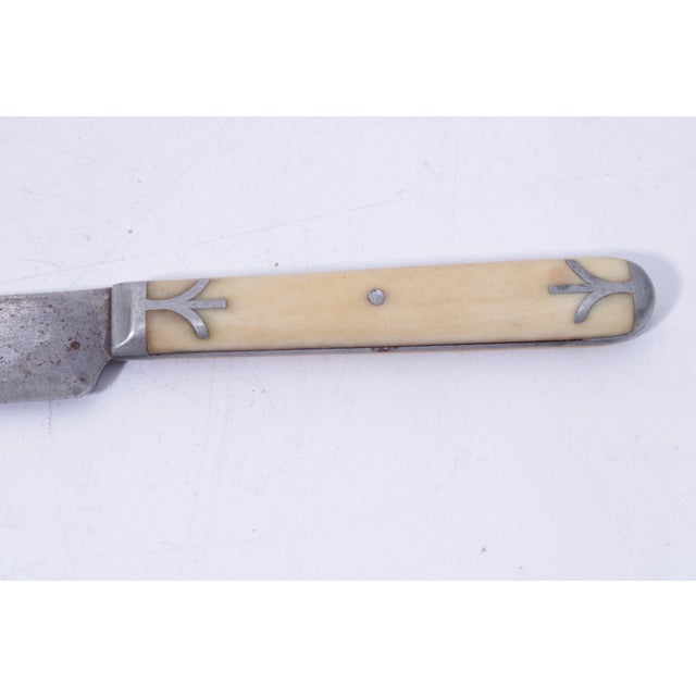 Set of Bone Handle Knives & Forks By. J. Russel Company For Sale - Image 11 of 12