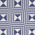 Created to commemorate the 250th anniversary of the United States, Square in a Square is a thick 100% cotton double-cloth...