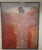 Red 1990s Albert Anderson Clymer Semi-Abstract Painting Over-Sized, Framed For Sale - Image 8 of 9