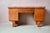 1930s Art Deco Boudoir Dressing Table in Elm Burl and Brass, 1930s For Sale - Image 5 of 14