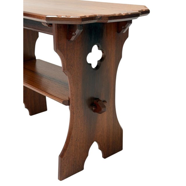 Arts and Crafts Side Table by Alexander J. Kropholler, 1900s For Sale - Image 6 of 13