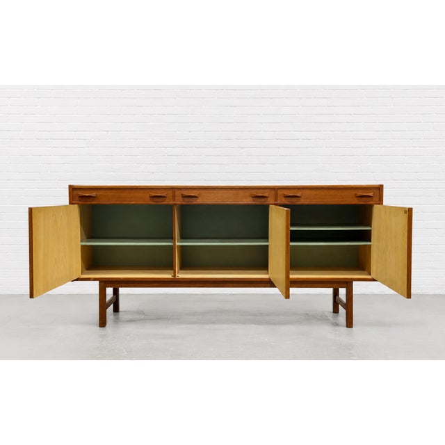 1960s Teak Mid Century Modern Credenza by Ulferts, Made in Sweden, C. 1960's For Sale - Image 5 of 17