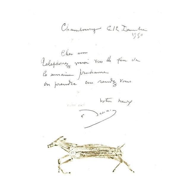 André Derain, Composition, Lithograph, 1982 For Sale