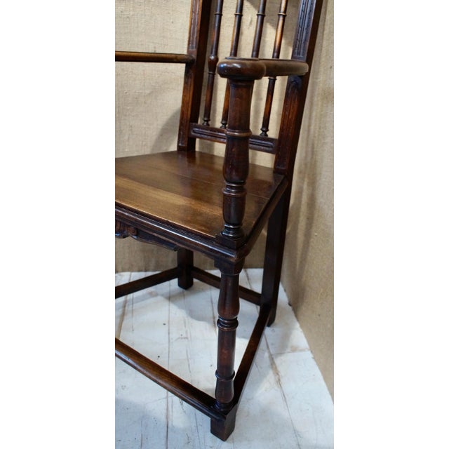 Victorian Spindle Back Armchair For Sale - Image 6 of 13
