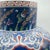 Art Deco Handmade Monumental Iznik Floor Vase (50cm) – Deep Cobalt Blue & Floating Flora – Ottoman Art Decor For Sale - Image 3 of 8