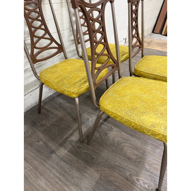 Vintage Brody Seating Company Mid Century Modern Dining Chairs - Set of 4 For Sale - Image 11 of 14