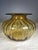Glass Mid-Century Modern Amber Empoli Glass Jar For Sale - Image 7 of 7