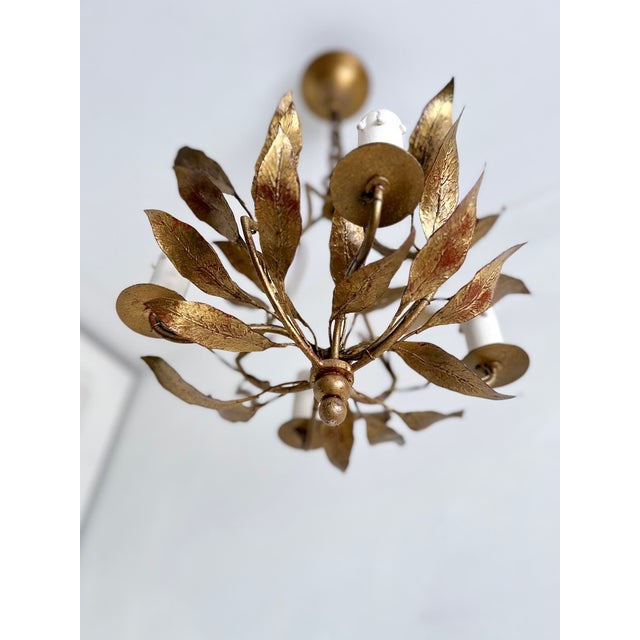 Vintage Hollywood Regency Pendant Light, 1960 For Sale - Image 6 of 18