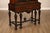 Rockford Republic Furniture Company 1920's Walnut China Display Cabinet For Sale - Image 9 of 18