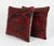 This beautiful 15'' x 15'' pillow cover set was made from authentic Turkish rug pieces. Bright colors of wool adorn the...