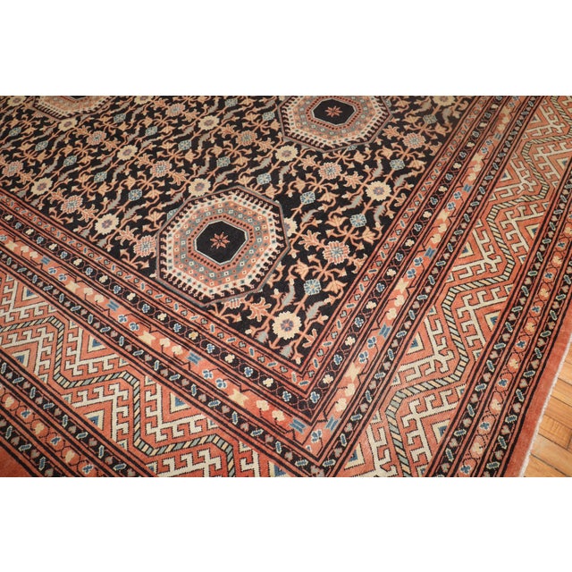 Vintage Oversize Inspired Samarkand Rug For Sale - Image 4 of 12