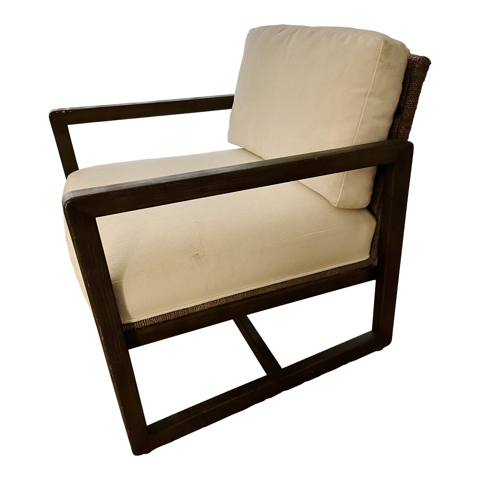 Palecek Bartley Lounge Chair Showroom Sample Chairish