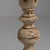 1900-1909 France Weathered Whitewash Cerused Oak Tripod Pedestal Table For Sale - Image 4 of 10