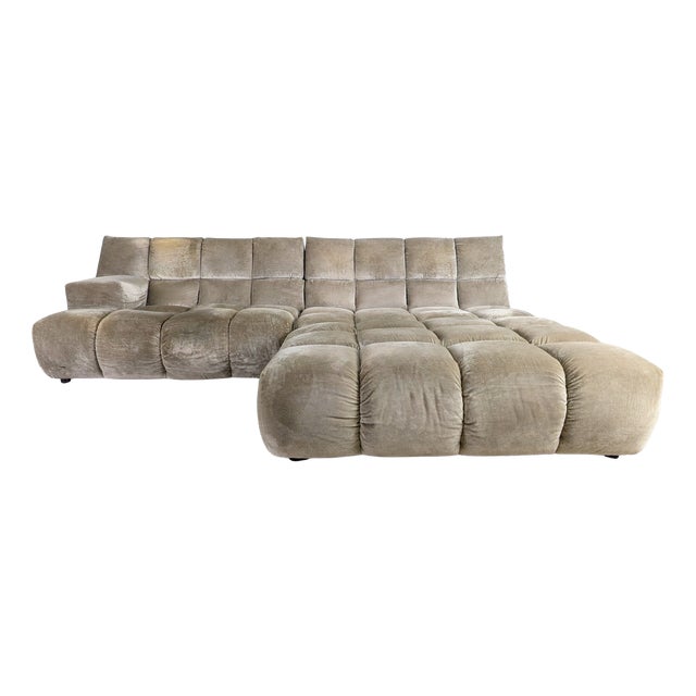 Ocean 7 Corner Sofa in Velvet from Bretz For Sale