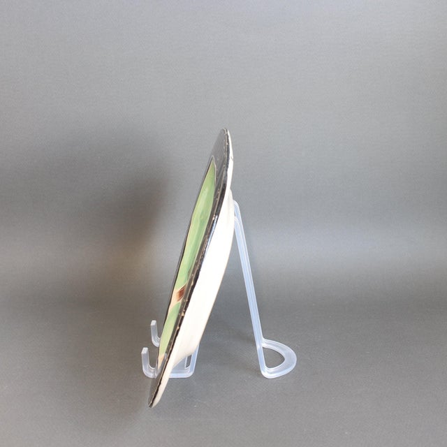 1950s Decorative French Ceramic Platter by Jacques Pouchain for Poët-Laval, 1950s For Sale - Image 5 of 18