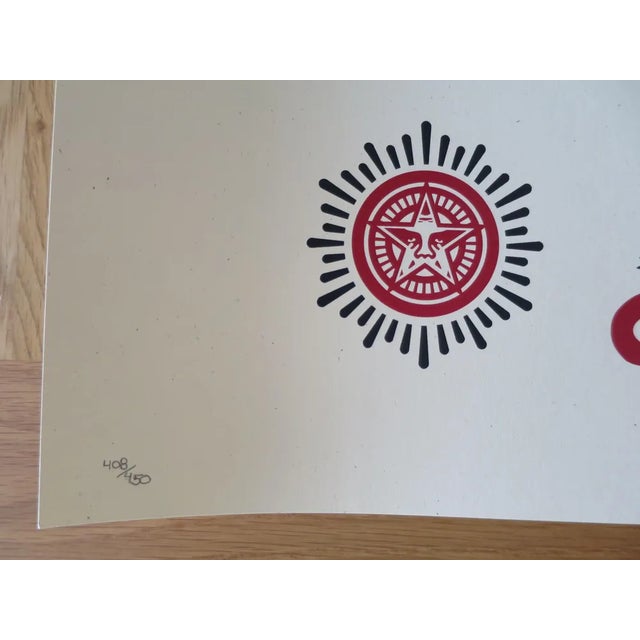 Shepard Fairey (Obey), Corporate Welfare, 2015, Silkscreen For Sale - Image 4 of 6