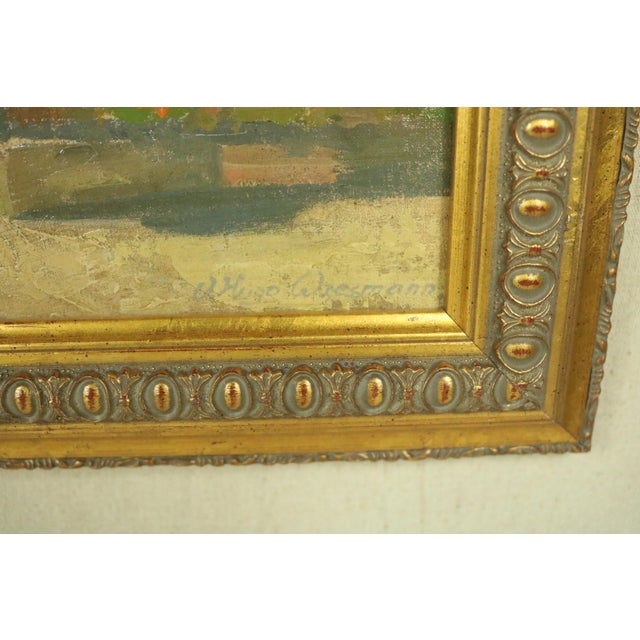 Realism Early 20th Century Painting by Victor Hugo Weismann For Sale - Image 3 of 4