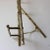 Vintage Faux Bamboo Polished Brass Tabletop Easel For Sale - Image 9 of 11