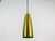 Metal Mid-Century German Brass Pendant Lamps, 1950s, Set of 2 For Sale - Image 7 of 12