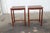 Pair of Asian Inspired Ming Style end Tables