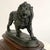 Delabrierre, Sculpture of a Walking Lion, 1800s, Bronze For Sale - Image 5 of 11