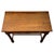 Antique Early 20th Century English Edwardian Oak Side Table For Sale - Image 5 of 12