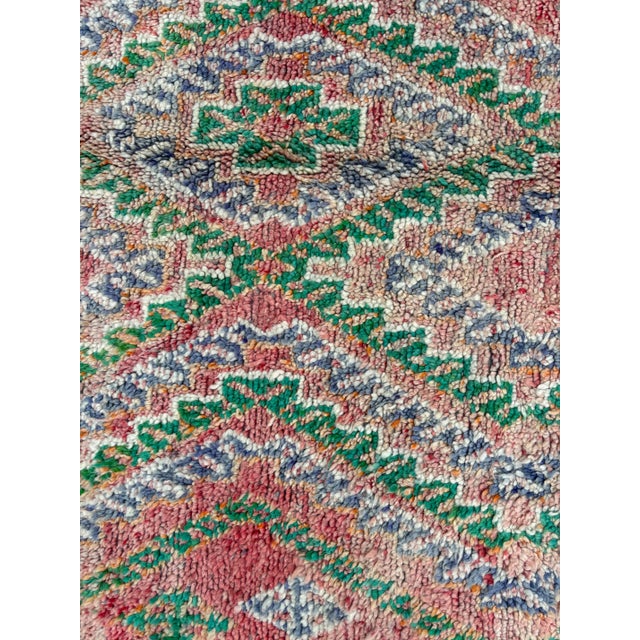 Textile Boho Chic Berber Rug For Sale - Image 7 of 8
