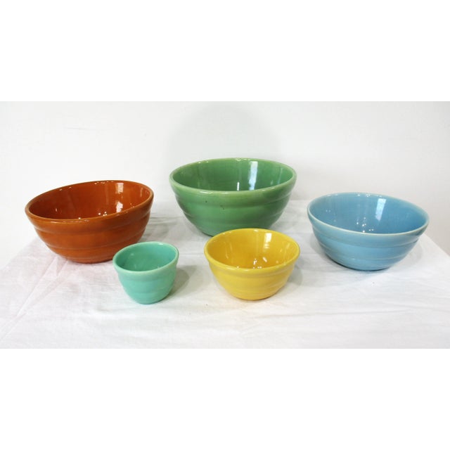 Bauer Large Ring California Pottery Bowl Set For Sale - Image 18 of 18