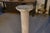 Neoclassical Wooden Column with Marble-Effect Paint, Early 20th Century, in Very Good conditions. Designed 1890 to 1919