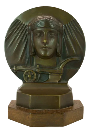 Brass Figure of the Sun God Ra, 1935