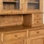 Large Pine Display Cabinet Bookcase From Denmark For Sale - Image 6 of 9