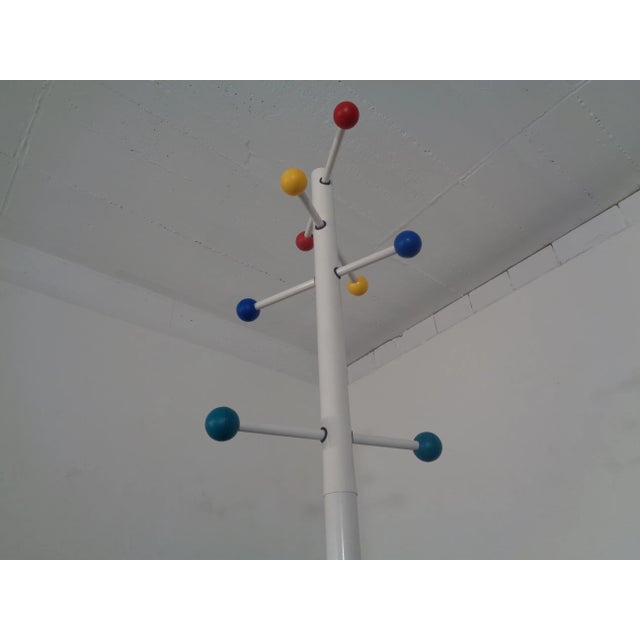 Italian Tubular Coat Rack, 1970s For Sale - Image 3 of 16