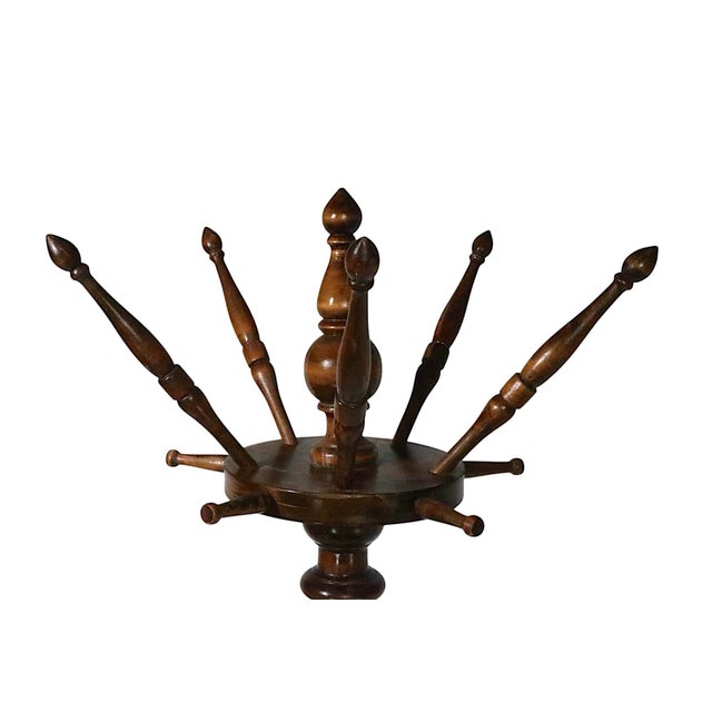 19th Century Victorian Walnut Coat Rack Coat Tree For Sale - Image 10 of 13