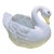 Vintage MCM Homco White Swan Bowl, Porcelain, Planter For Sale