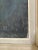 Textile Mid 19th Century Ethereal Swedish Portrait Painting of a Woman Wearing a White Gown For Sale - Image 7 of 10