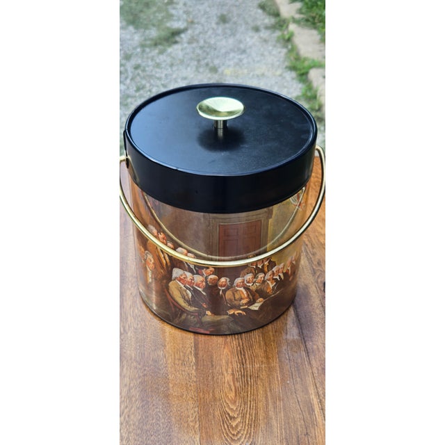 Vintage Thermo-Serv Insulated Coffee Server & Ice Bucket Set – Colonial Williamsburg Collection For Sale - Image 4 of 18