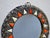 2020s Handcrafted Moroccan Round Bone Inlay Wall Mirror For Sale - Image 5 of 6