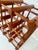 Mid-Century Modern Vintage Mid-Century Modern Teak Wood Adjustable Wine Rack Holds 12 Bottles in the Style of Nissen Langaa of Denmark For Sale - Image 3 of 12