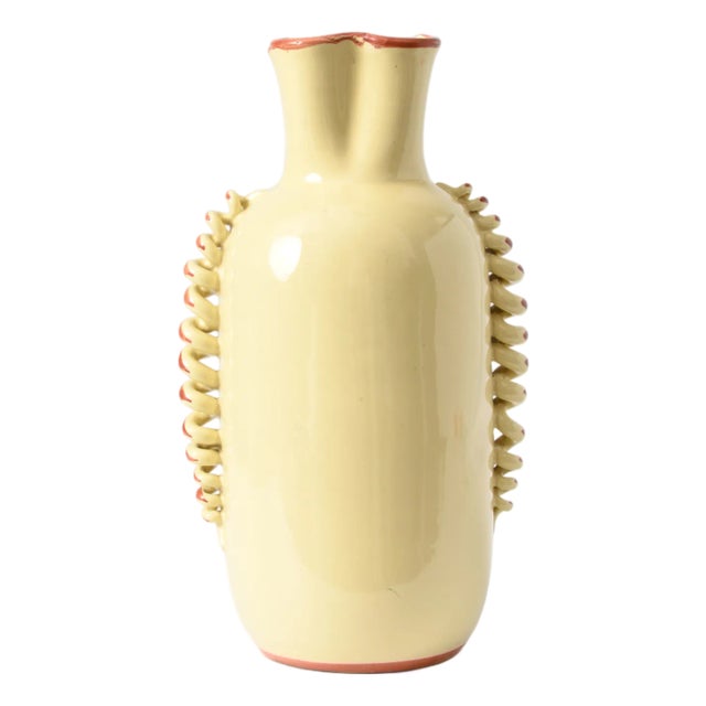 Belgian Art Deco Ceramic Vase, 1930s For Sale