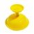 Mid 20th Century Vintage Cadmium Yellow Opaline Compote For Sale - Image 5 of 6