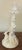 White Antique 18th Century Derby Porcelain Blanc De Chine Candlestick Holder Faux Bois Tree Form Stem With a Goat For Sale - Image 8 of 17