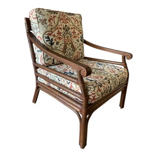 Vintage New British Colonial Accent Chairs Chairish